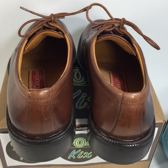 Cole Haan Brown leather Oxford shoe, Sz 8.5 men - Picture 5 of 7